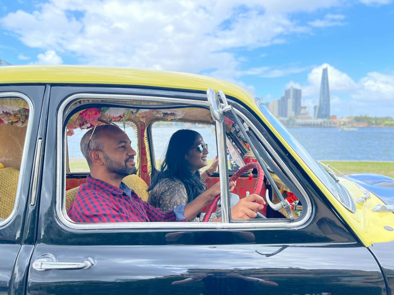 Driving an Indian Taxi