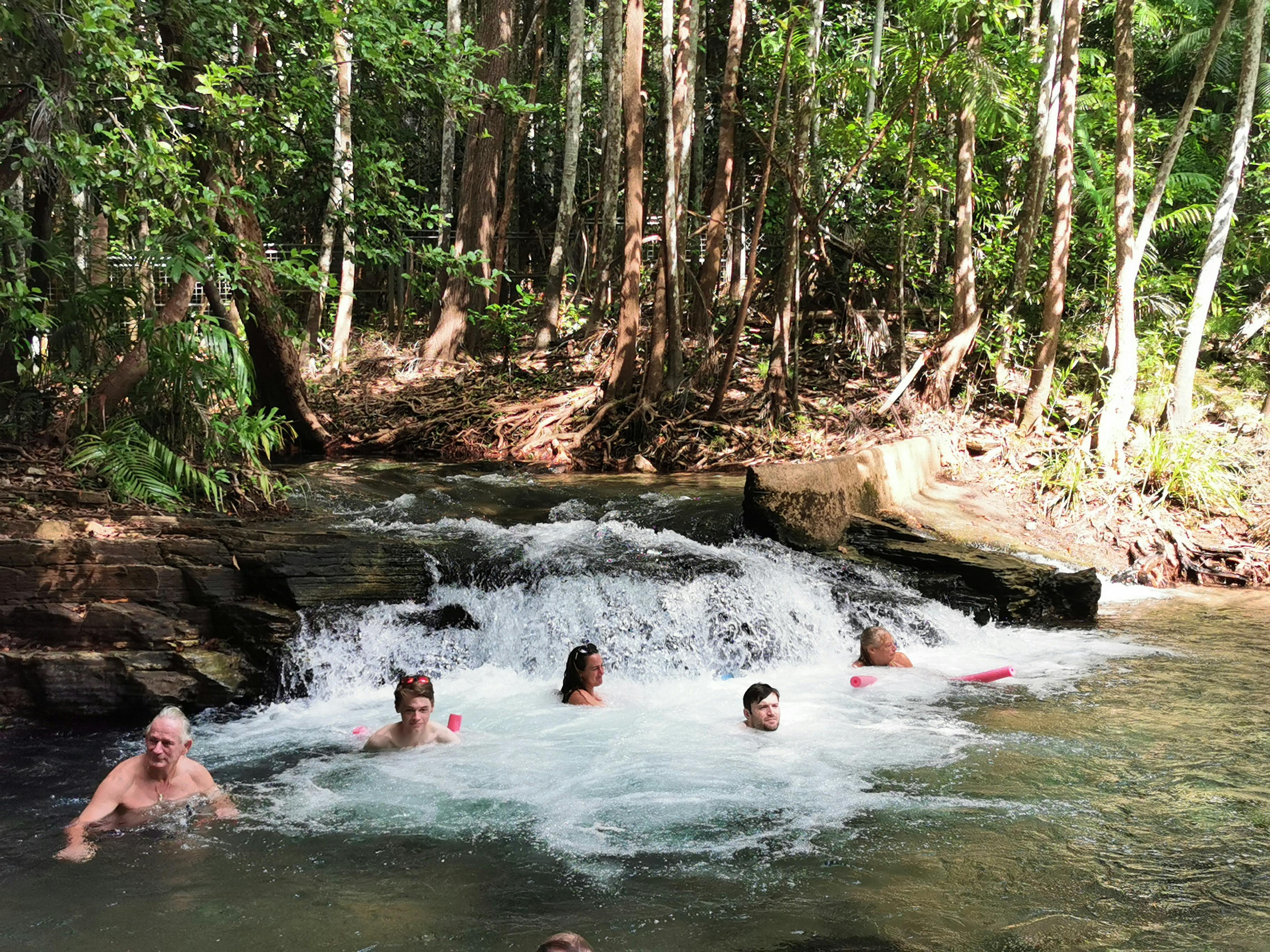 Berry Springs waterfall