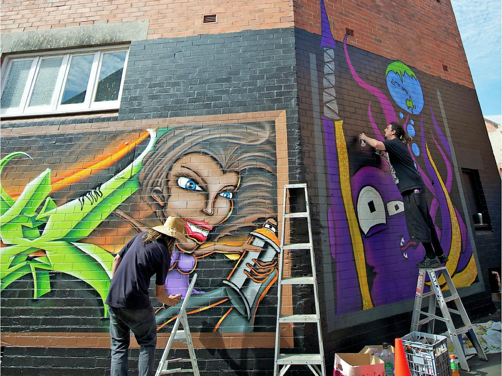 Die Back Alley-Galerie
