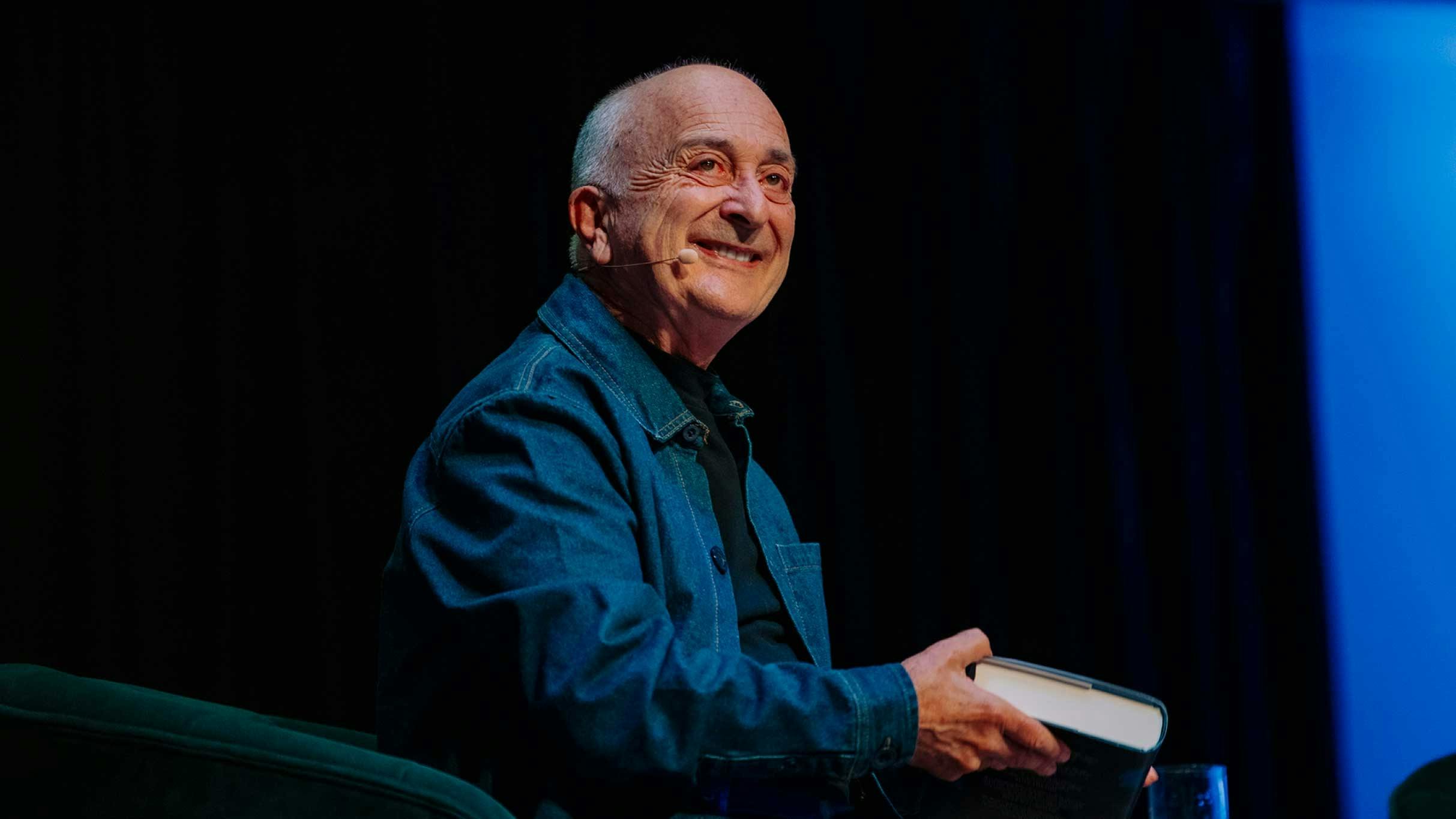 Sir Tony Robinson on-stage in Australia for Fane.