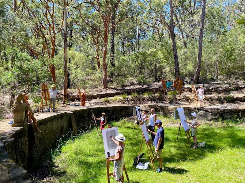 Image for Life Drawing in Norman Lindsay Garden with Anthony Cahill