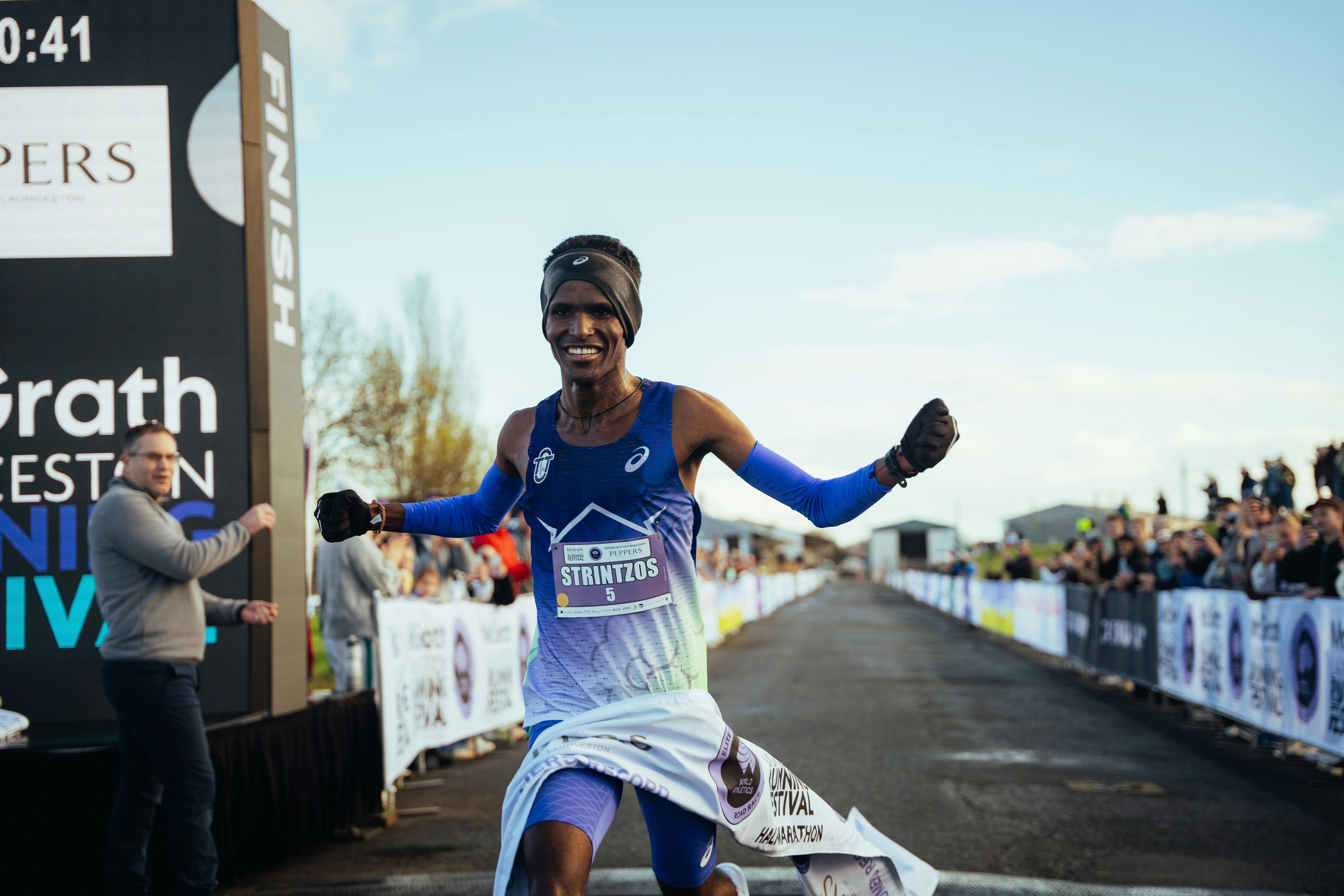 Haftu Strintzos wins