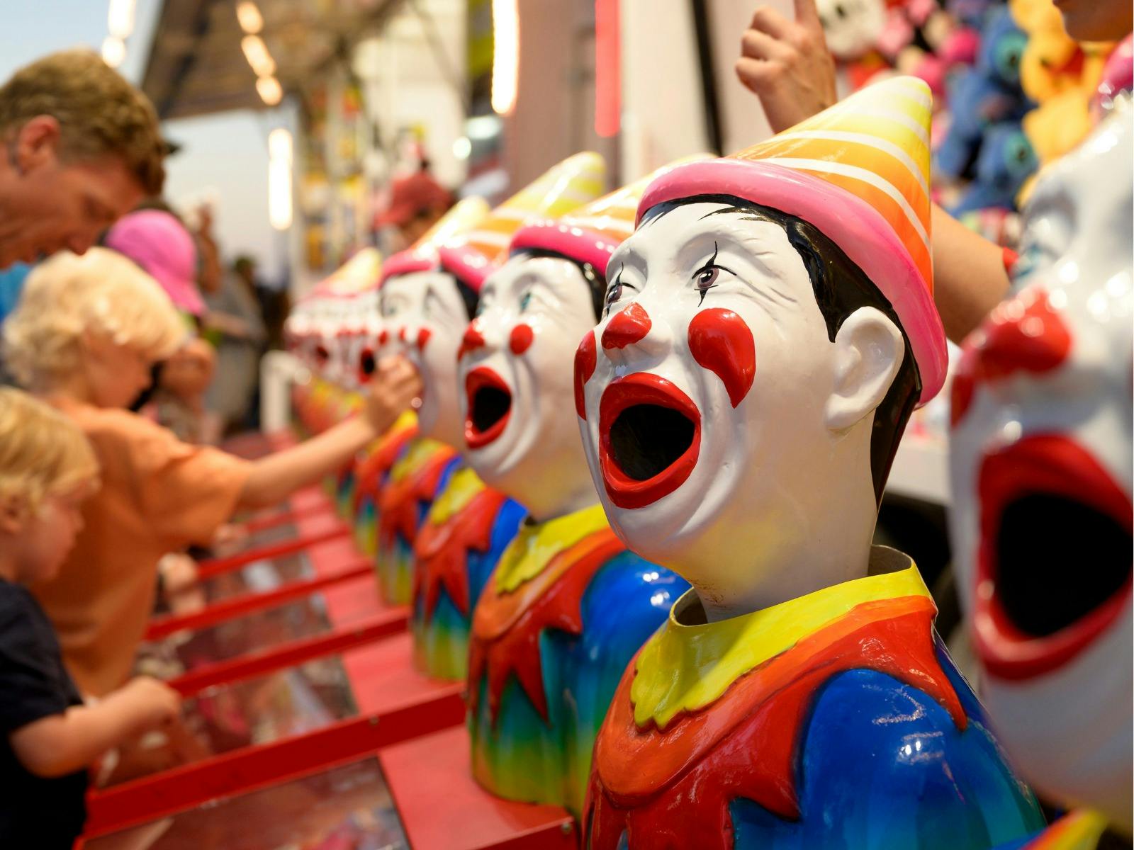 Photo of laughing clowns game