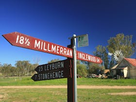 Millmerran Directional Sign