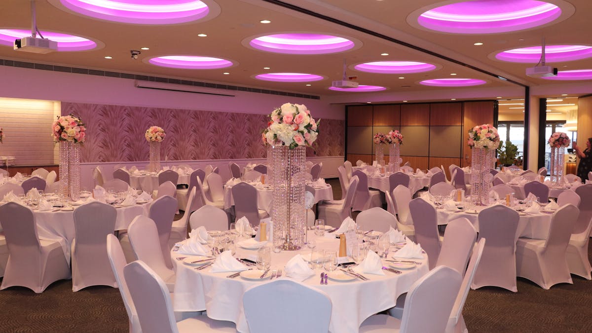 Anna Rose Room Wedding set up
