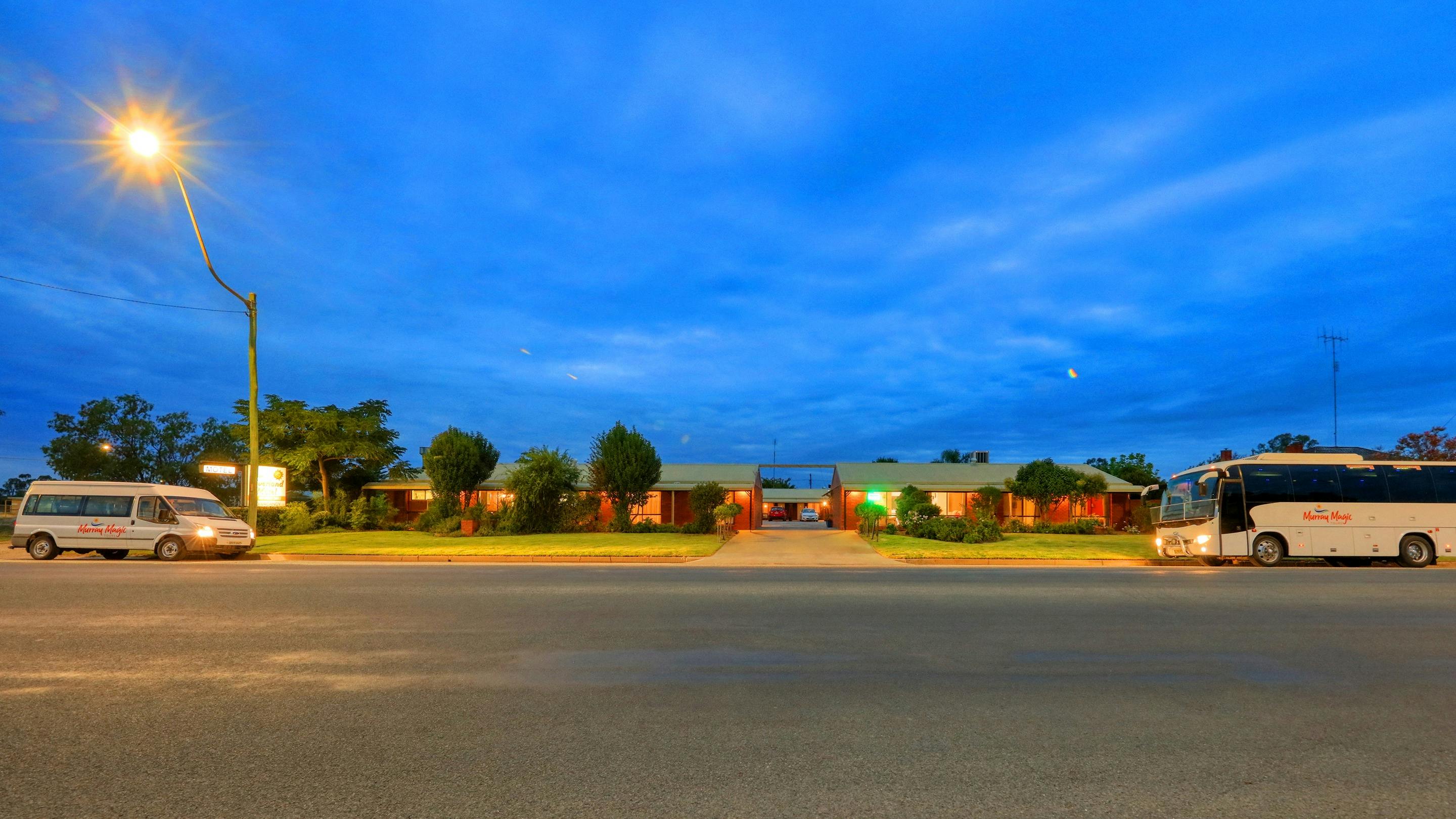 External street shot of motel
