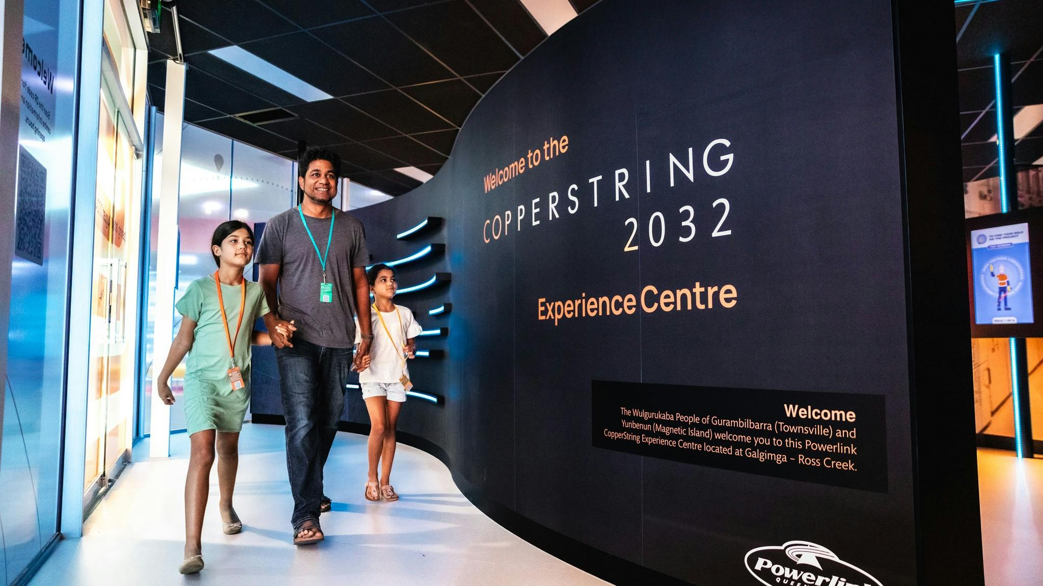 Entry to the Experience Centre Entry to the Experience Centre