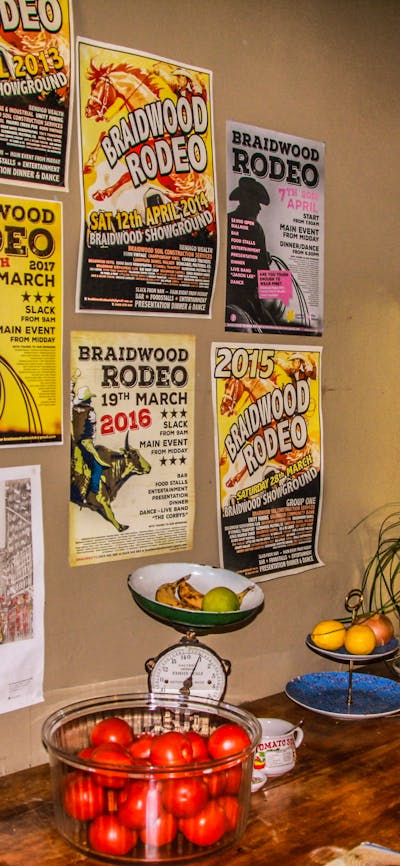 Front counter of the Albion Cafe