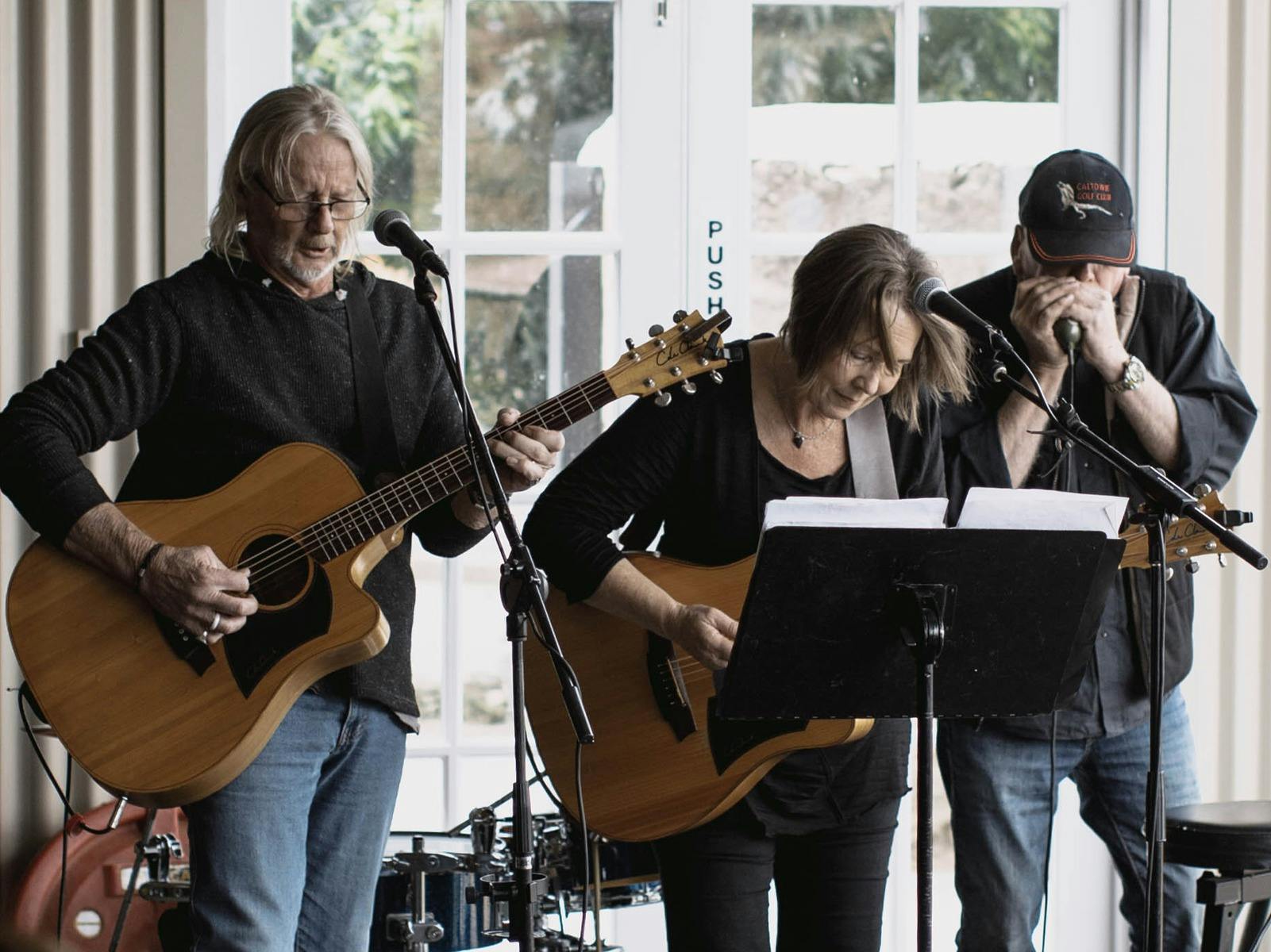 The Beaucat Sessions band playing music.