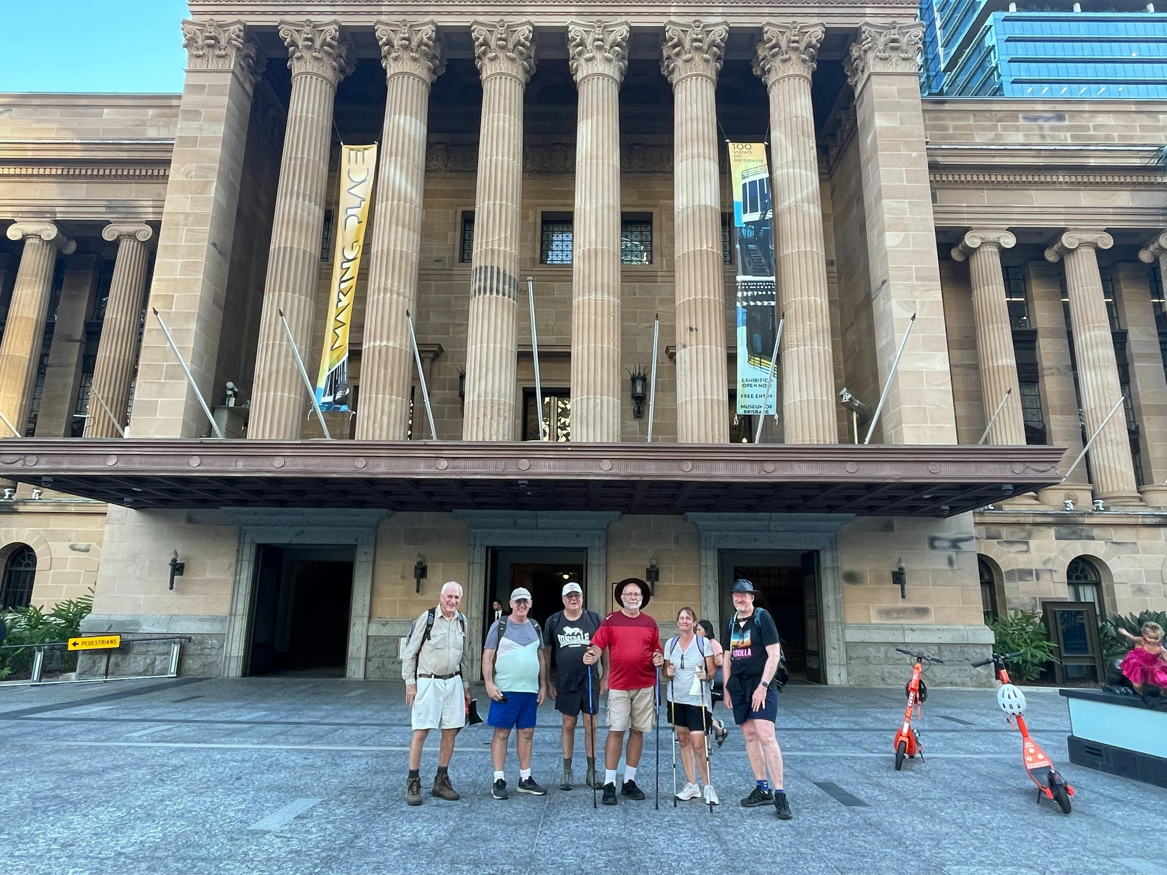 Walk end at City Hall