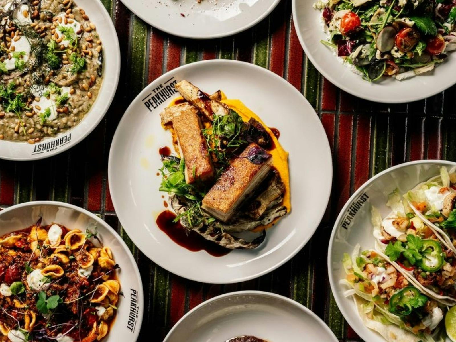 Selection of meals