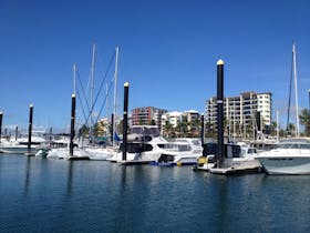 Panoramic view of Mackay Marina