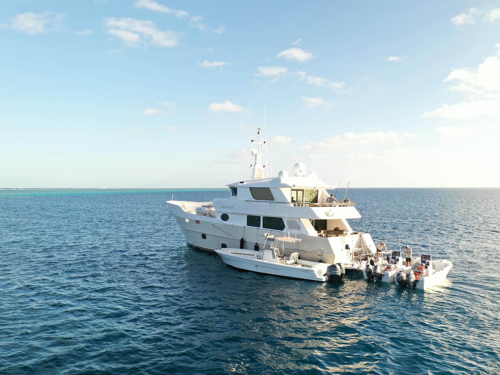 enjoying the sunsets of the GBR after a days fishing enjoying the sunsets of the GBR after a days fishing