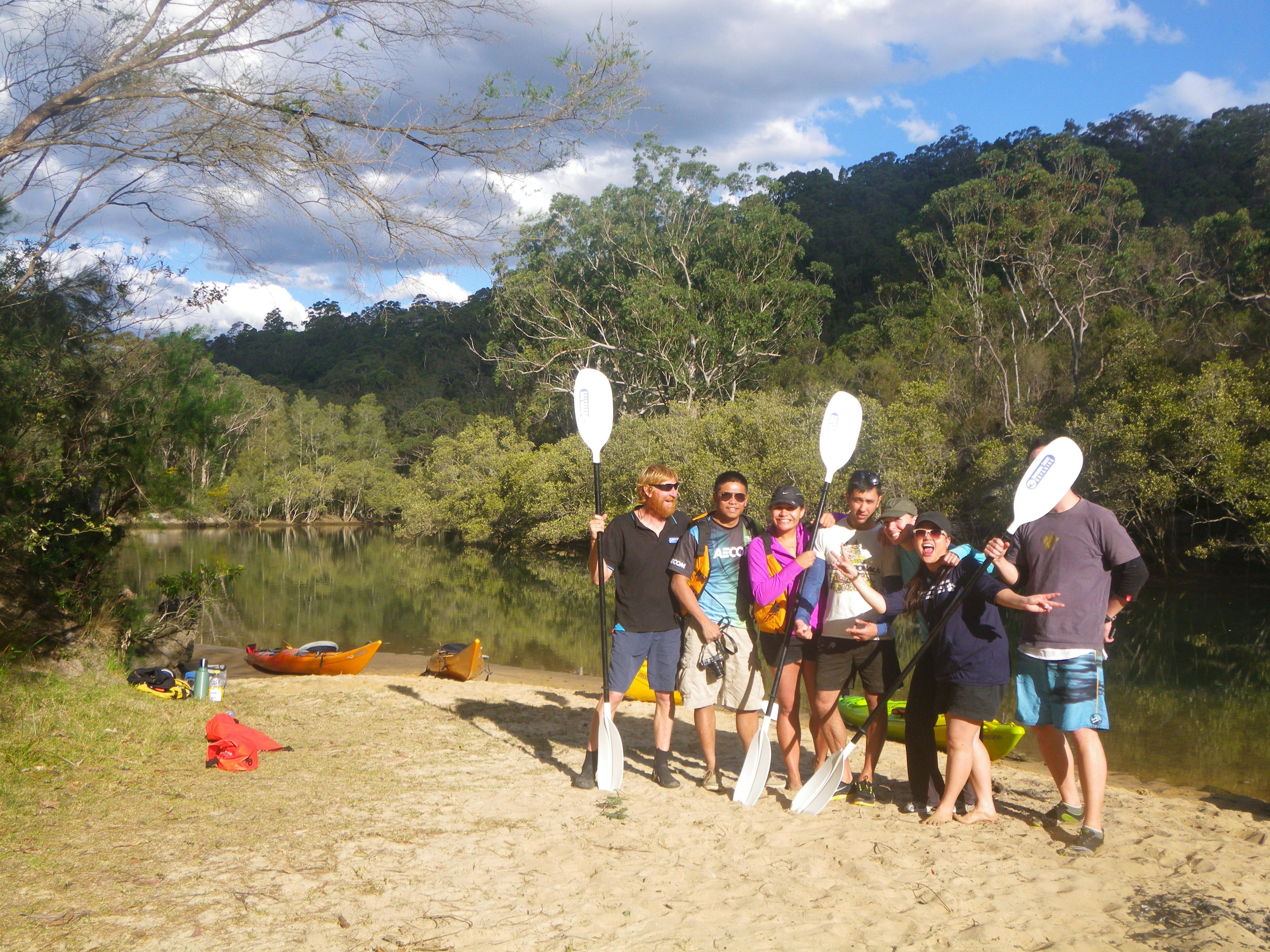 サザン クロス カヤック ミドル ハーバー シドニー ガイド付きカヤック ツアー