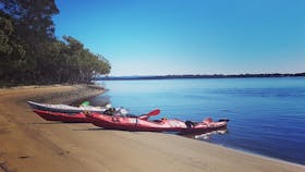 River island beach