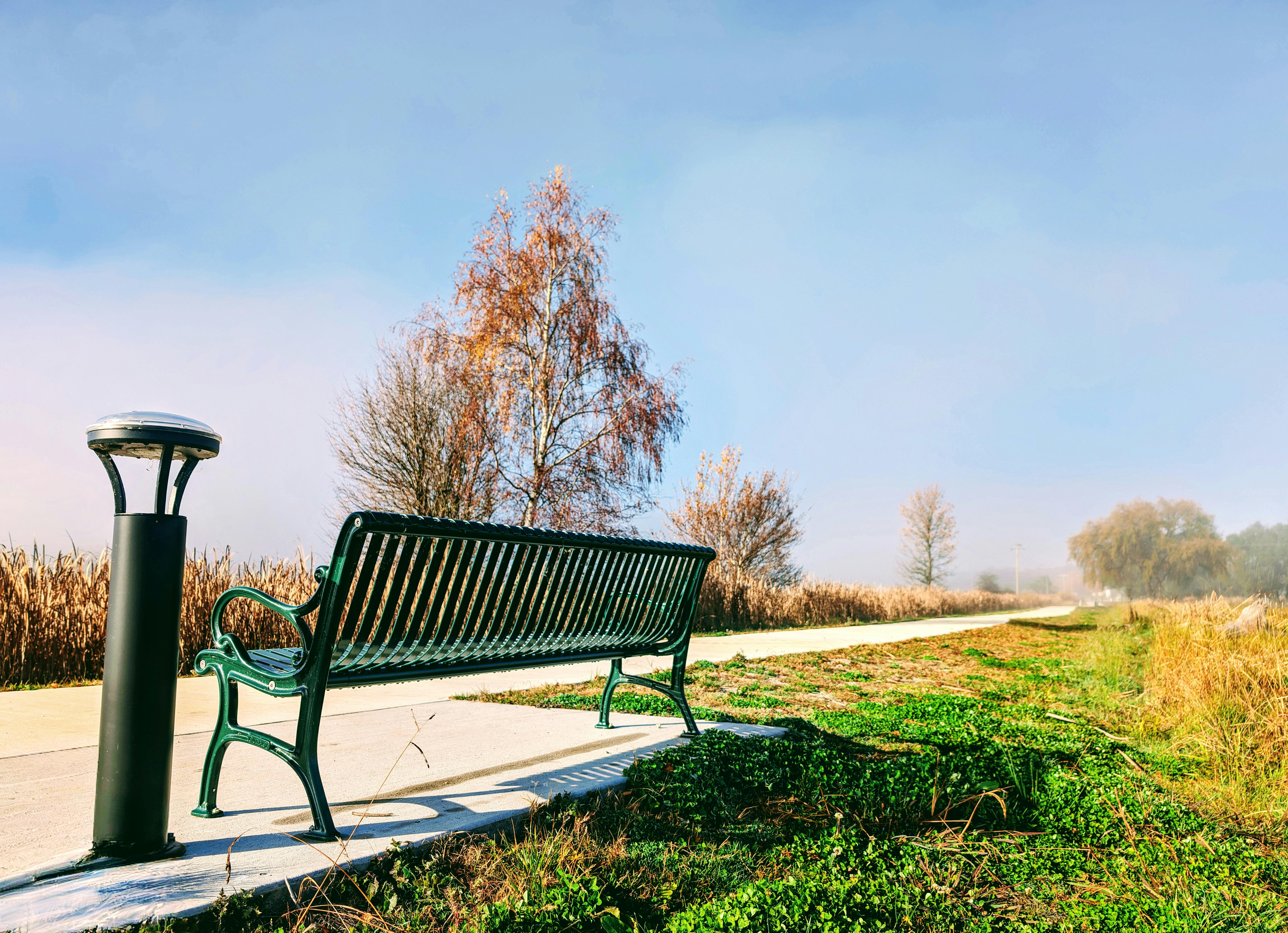 Seat along River Walk