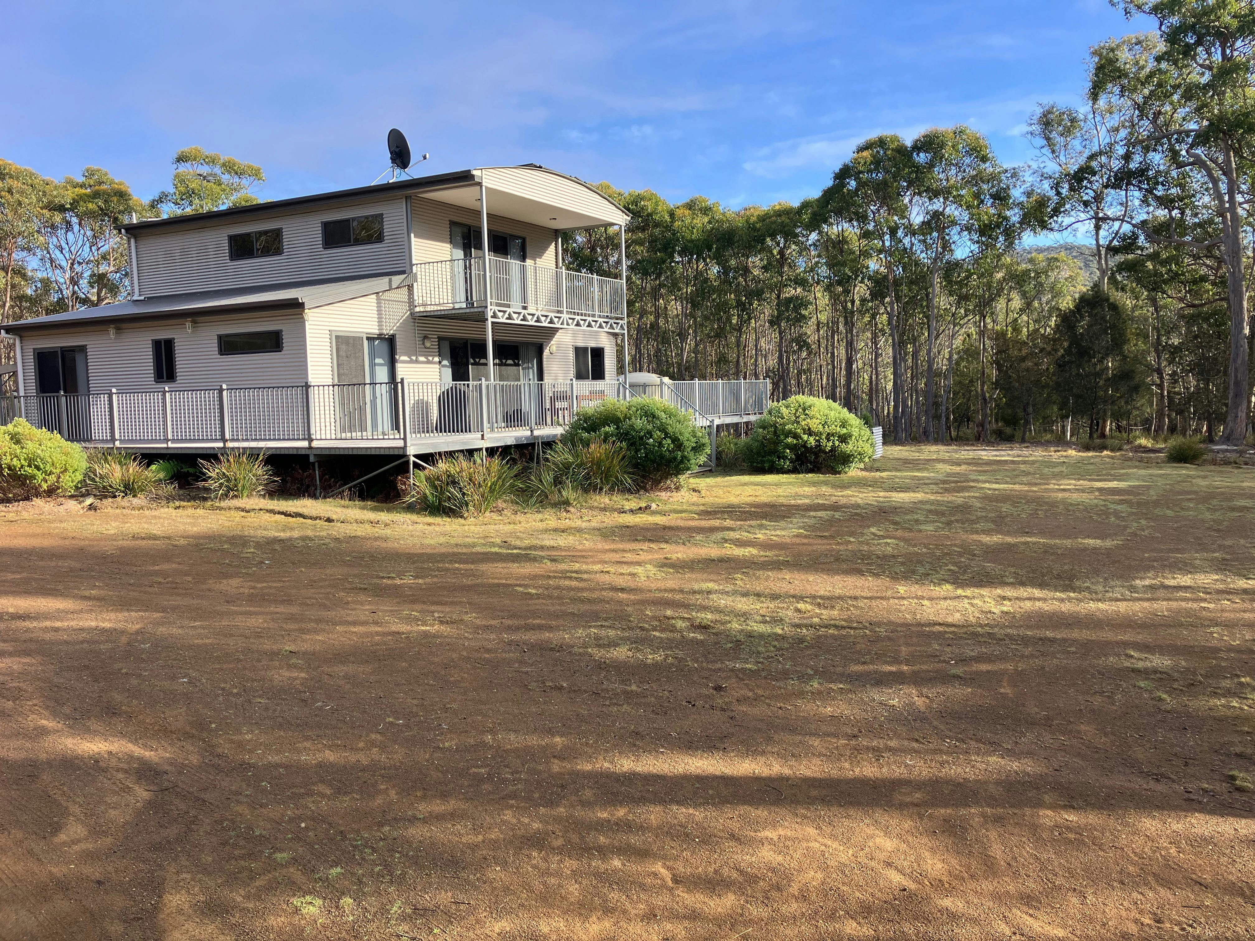 Spacious in bush setting.