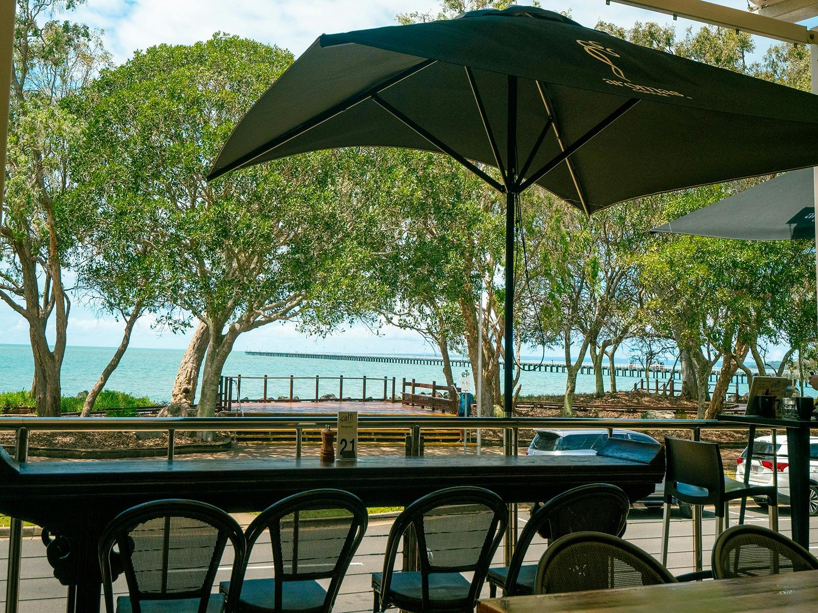 Beautiful views from our verandah