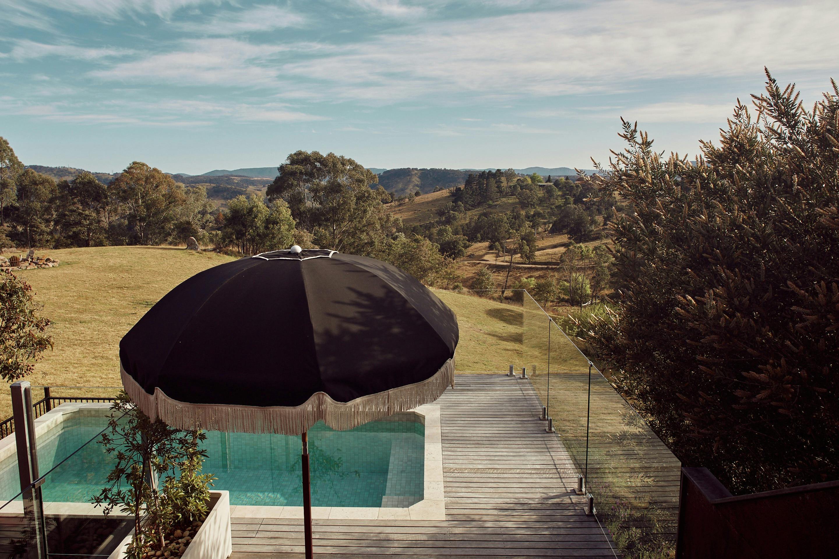 Private pool at the Lodge