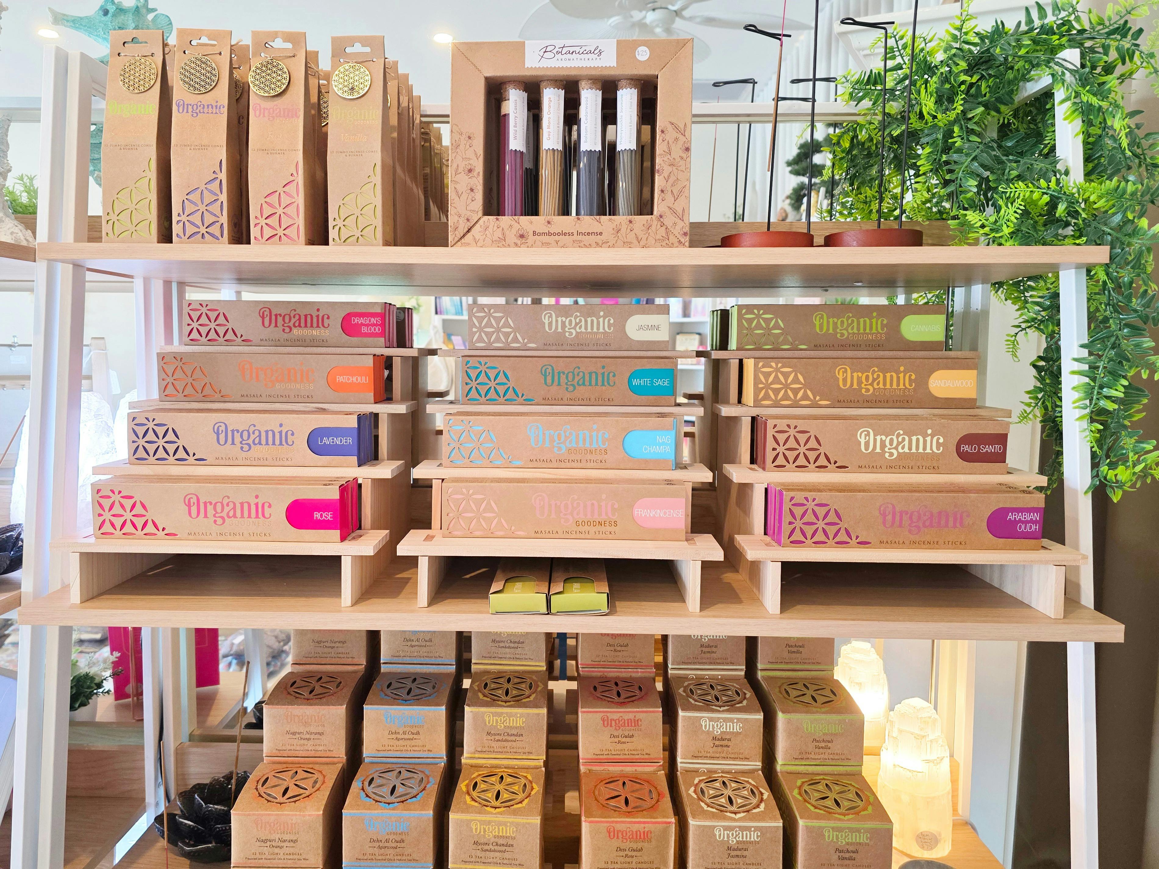 Organic Incense and Candles