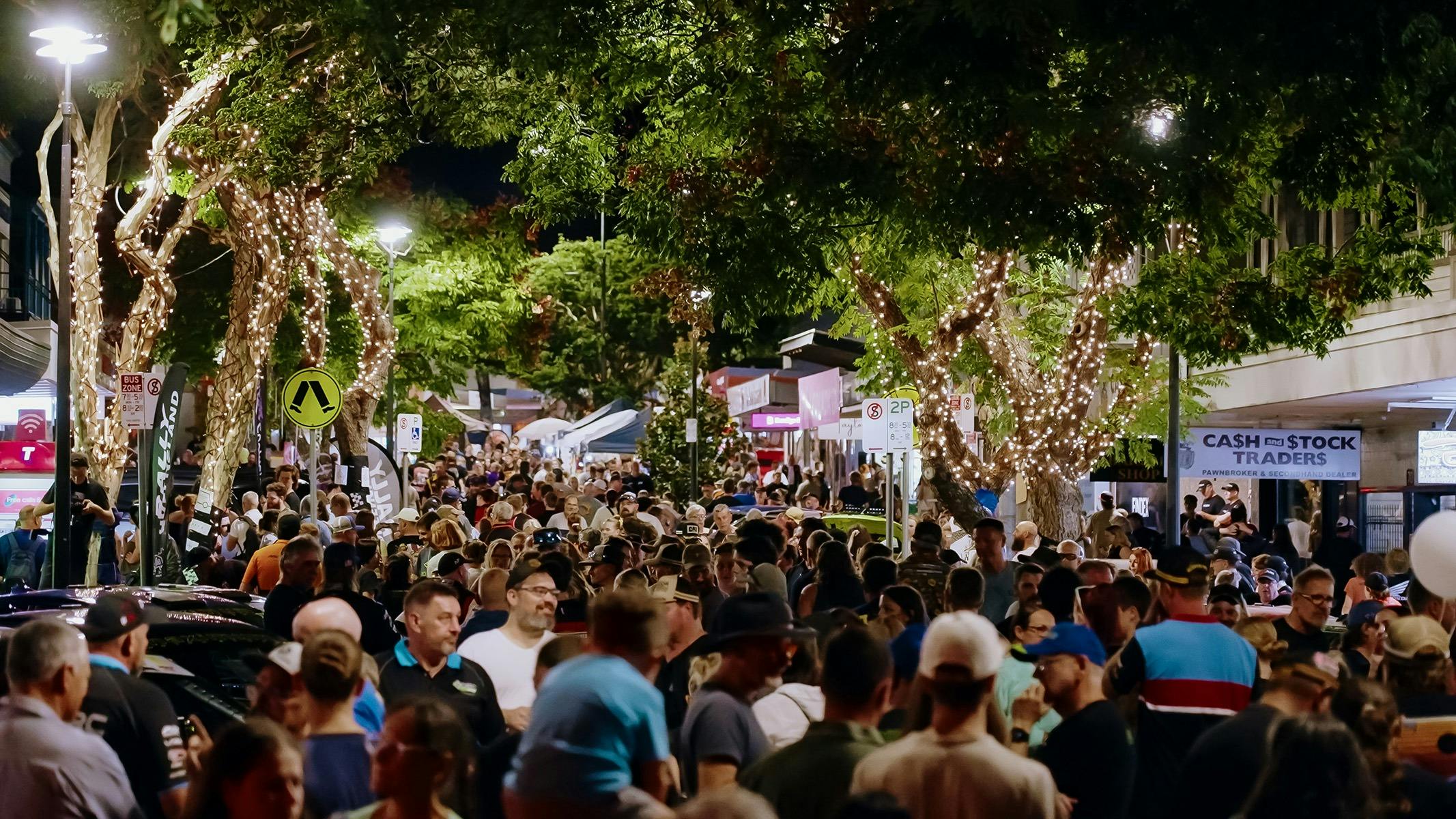 Get up close with the drivers at Wheels on Mary