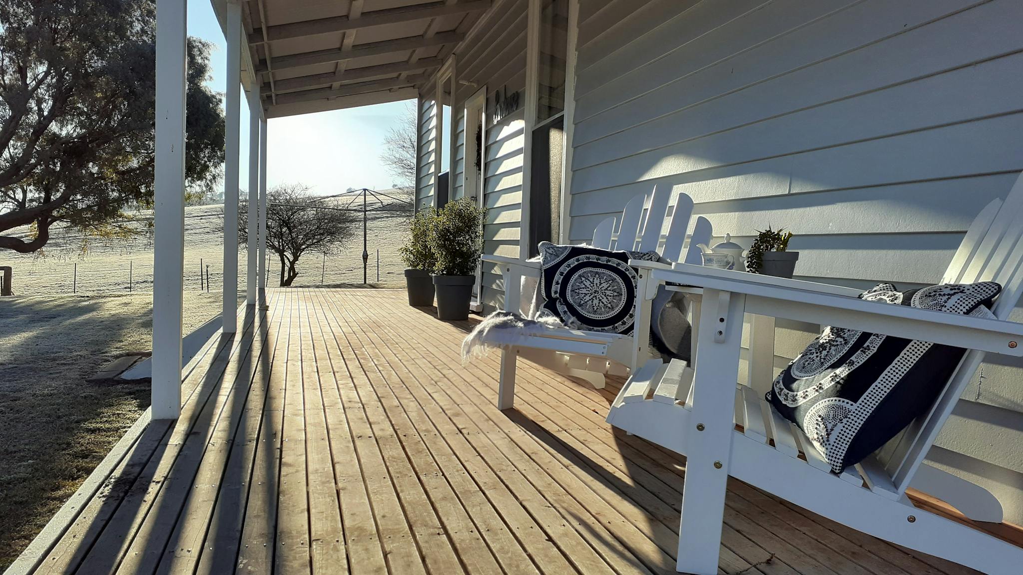 Sun drenched Verandah