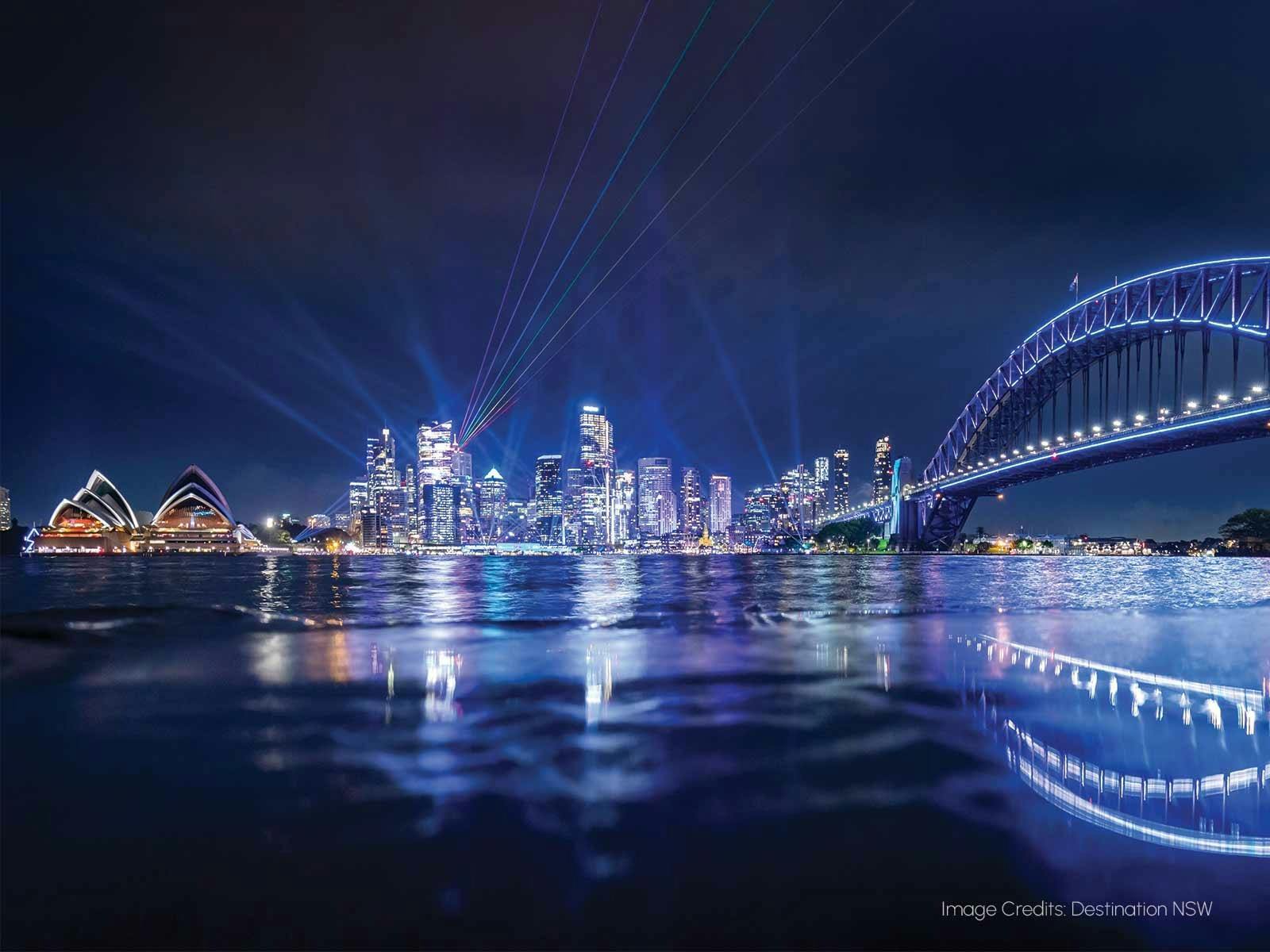 Vivid Sydney Cruises on Sydney Showboat