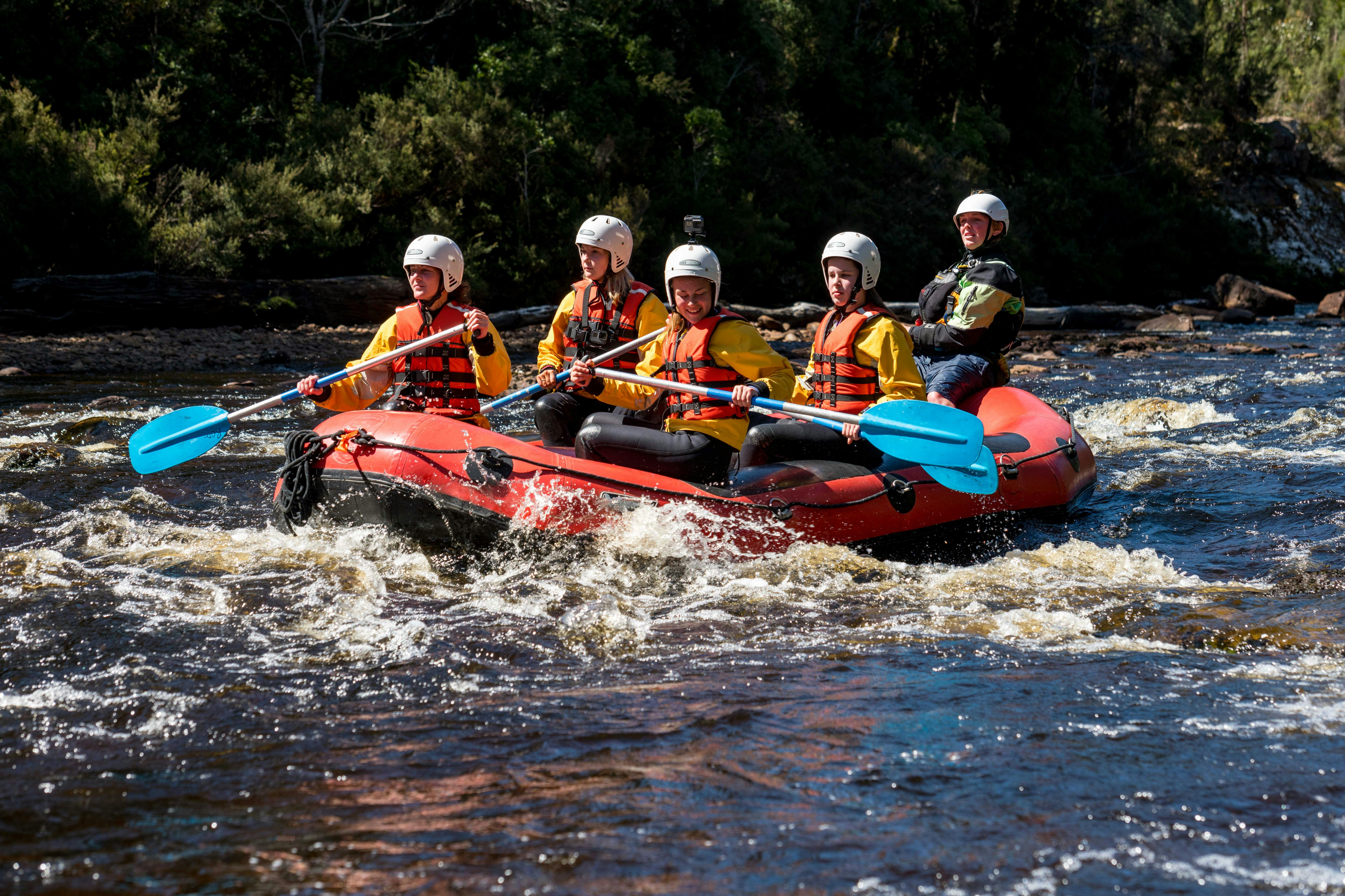 Tasmania river rafting - Tahune Adventures Tasmania