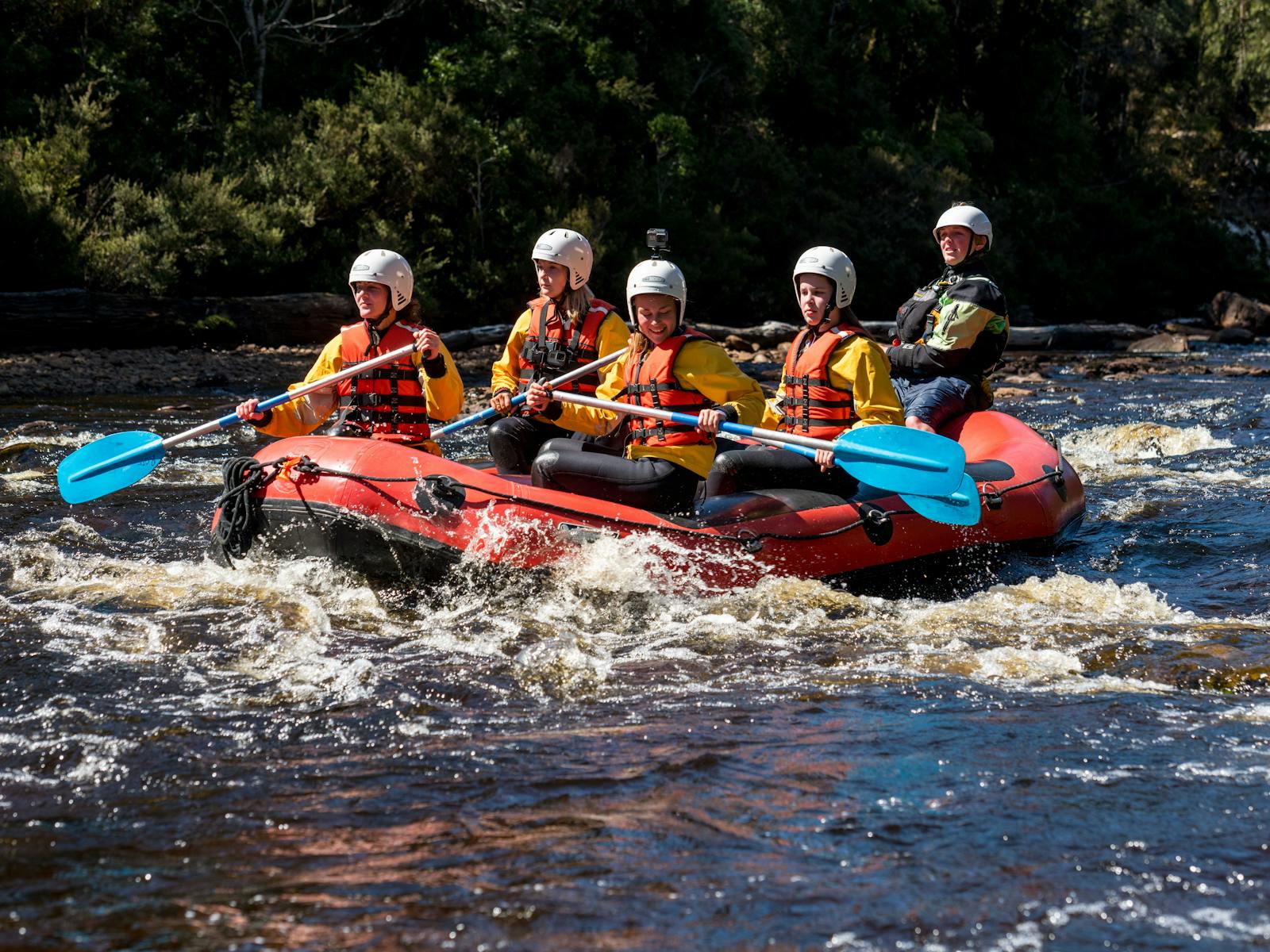 Tasmania river rafting - Tahune Adventures Tasmania