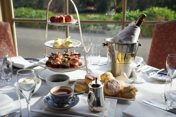 Traditional High Tea at Chateau Yering Hotel