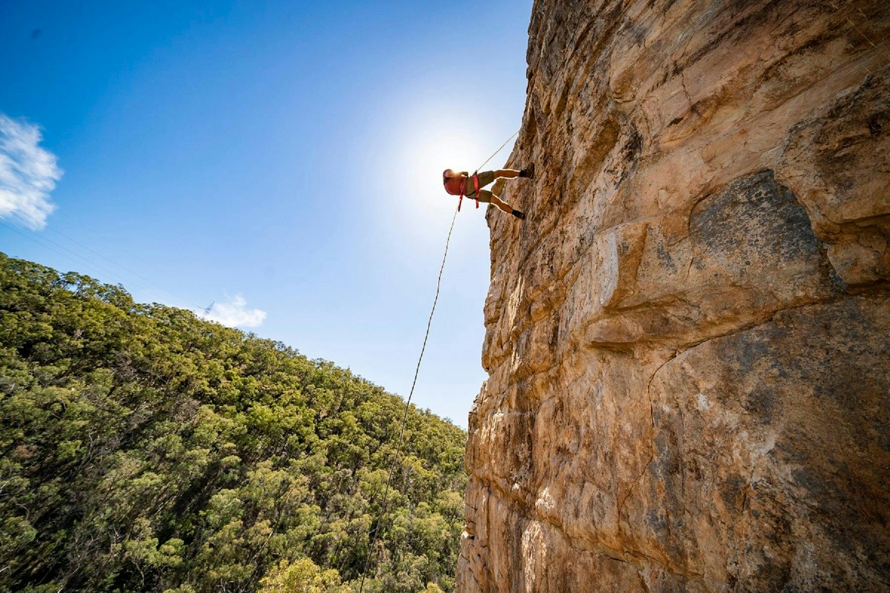 Rock Climb & Abseil Morialta