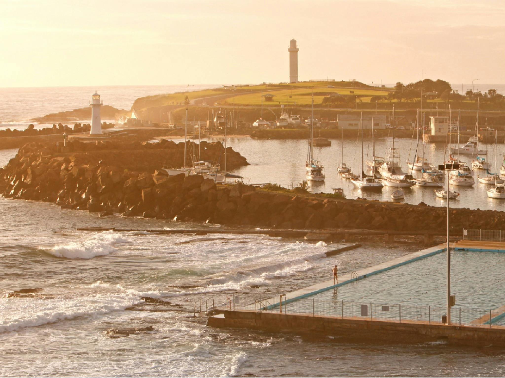 Lighthouse and Harbour