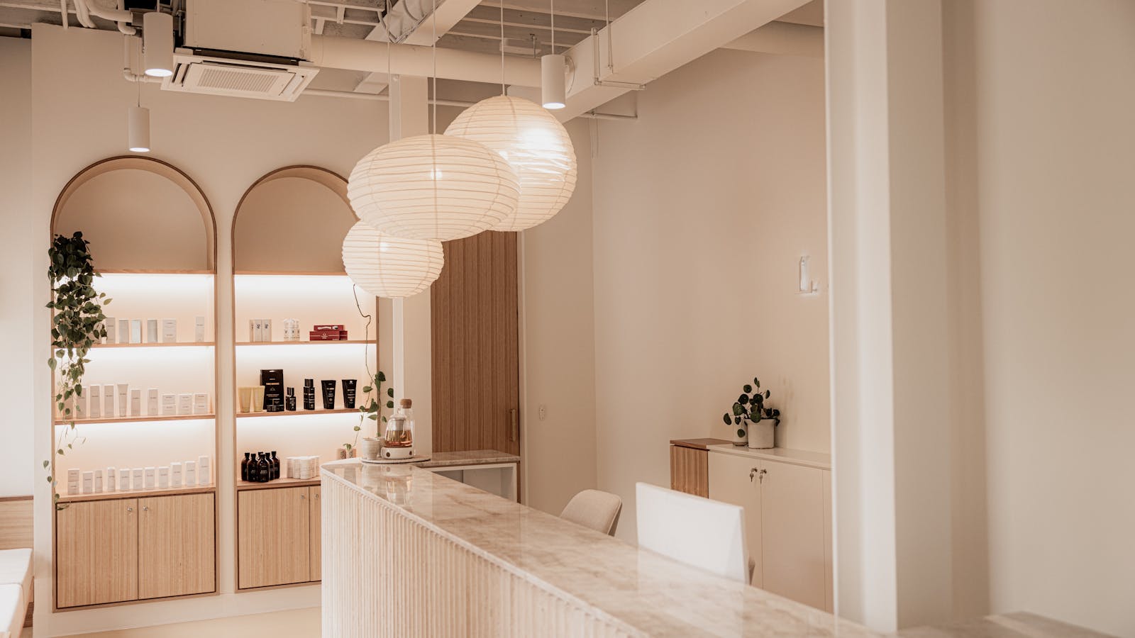 Reception area