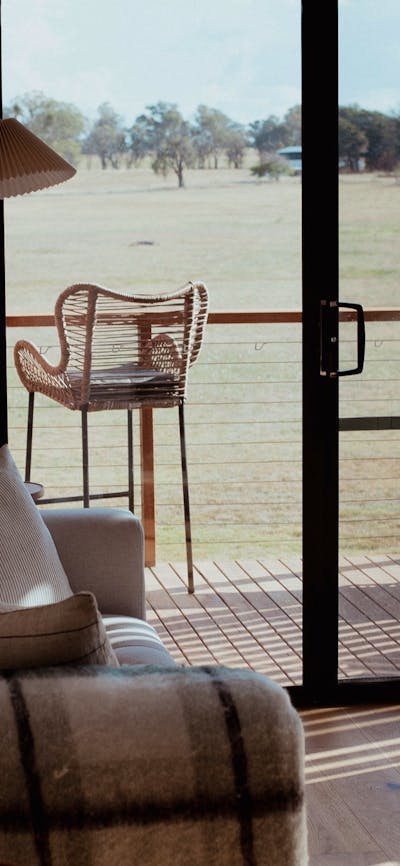 Image showing a lounge and stunning deck