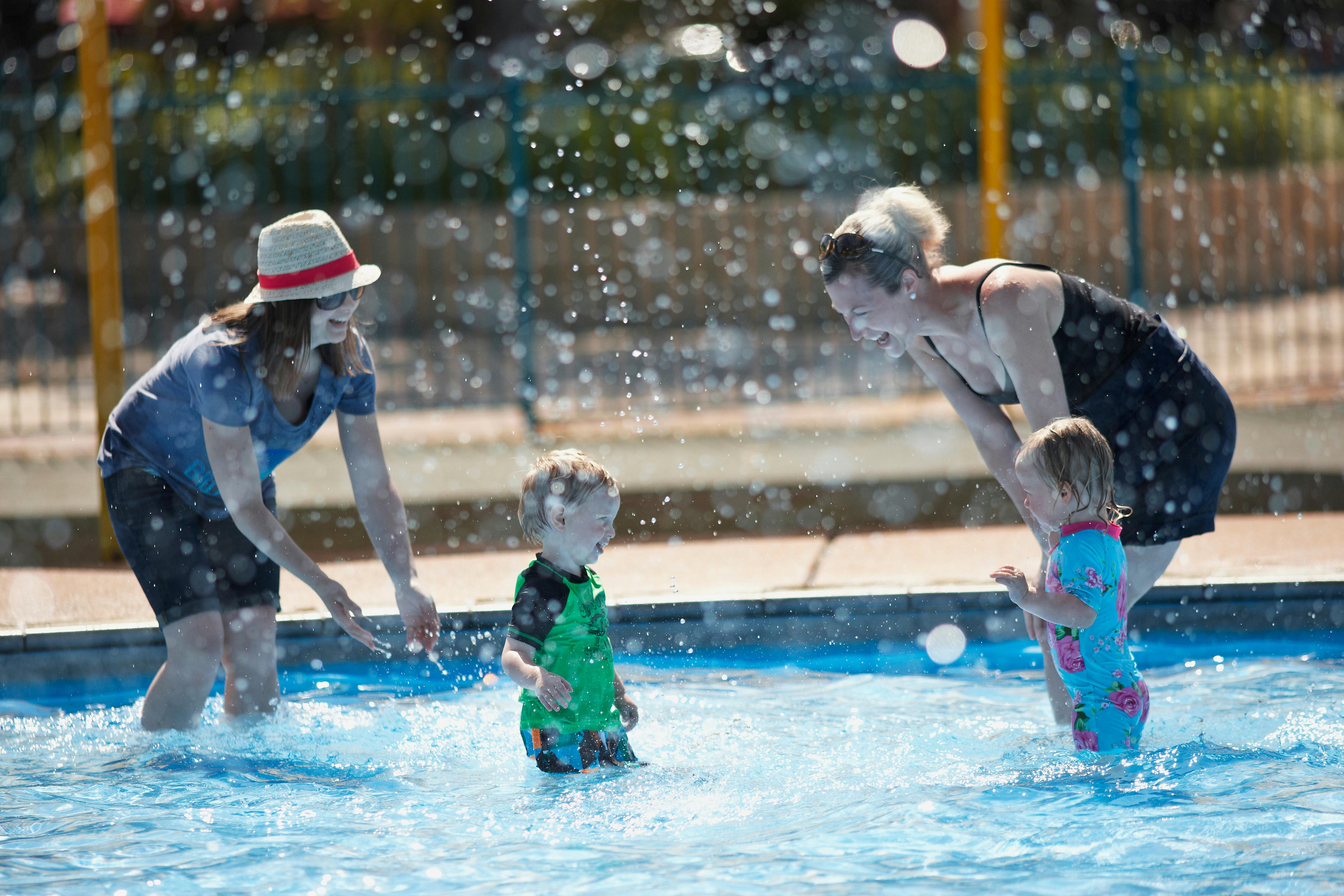Cooling off at Whiteman Park