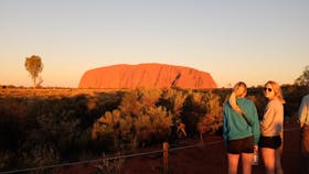 Sunset at Uluru