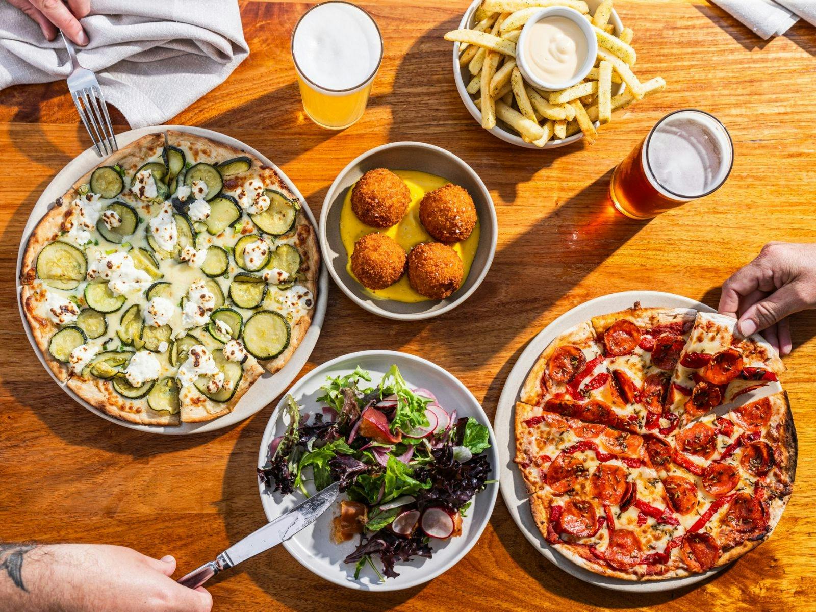 Casual Alfresco Style Dining in the Sunshine with great views at Cupitt's Estate Ulladulla NSW