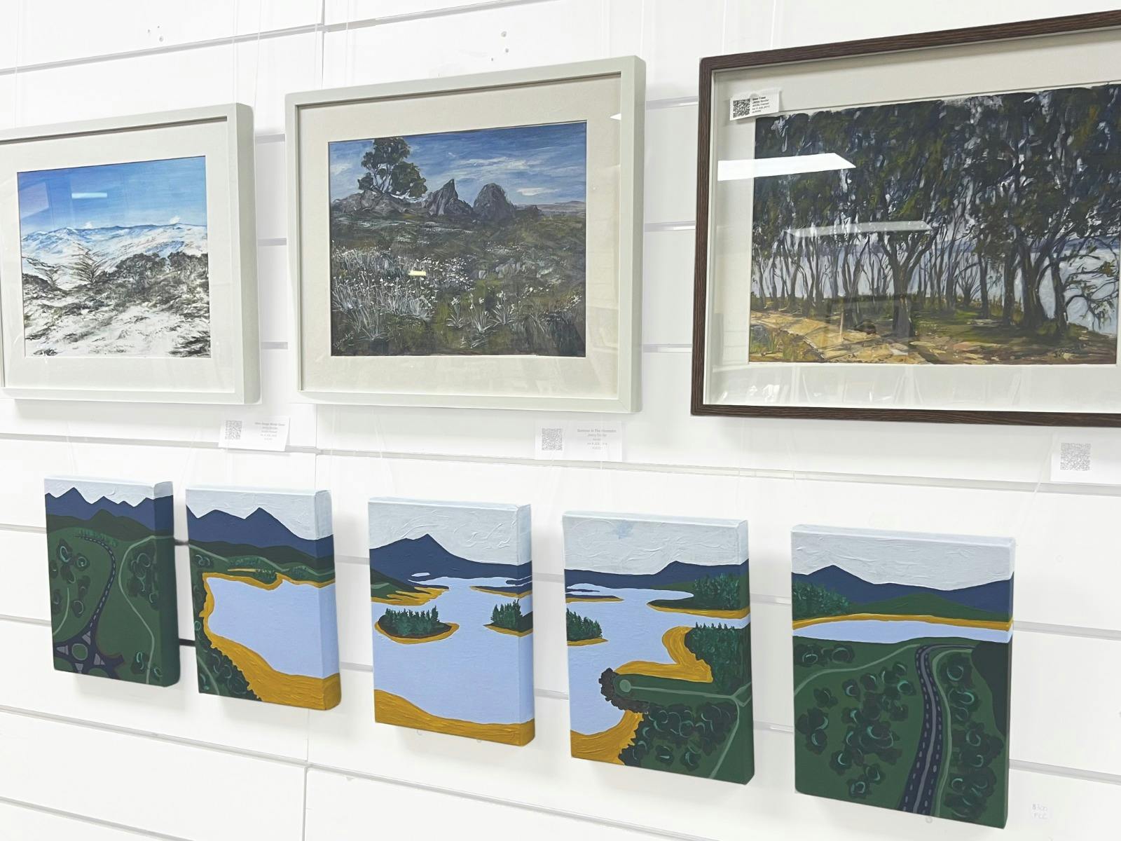 Photography Paintings Artwork Snowy Mountains NSW Jindabyne Nuggets Crossing Shopping Centre