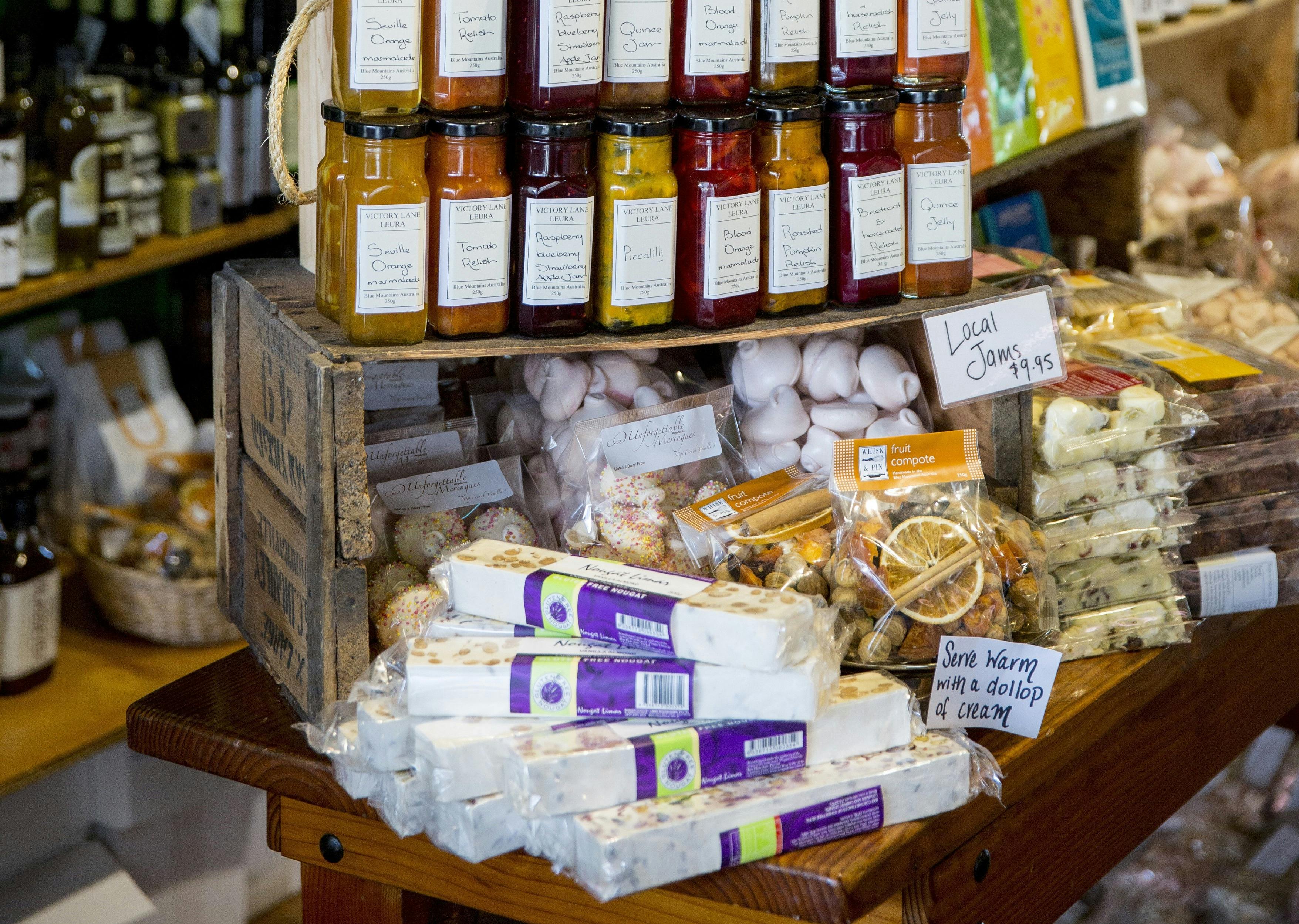 Local produce in Leura, Blue Mountains