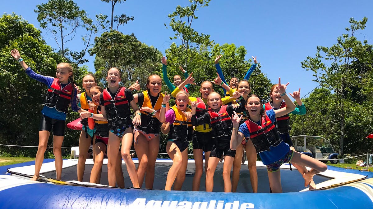 Summer fun on the Aqua Park