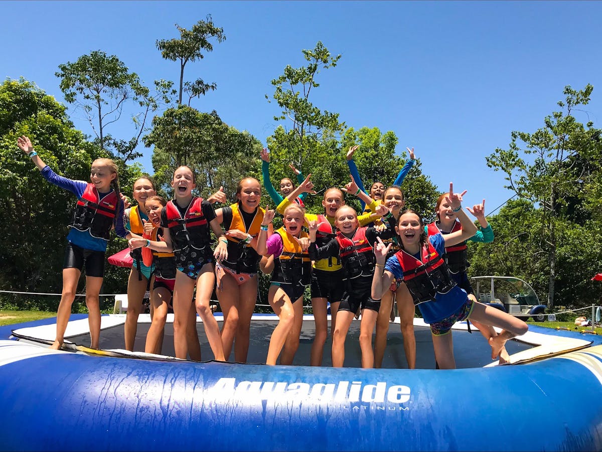 Summer fun on the Aqua Park