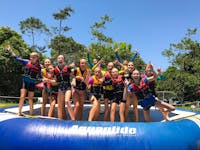 Summer fun on the Aqua Park