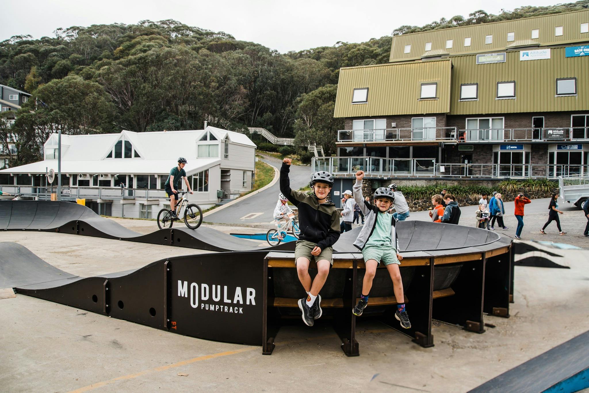 Pump Track at Easter Festival