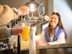 Beer brewed and consumed onsite at the Prairie Hotel