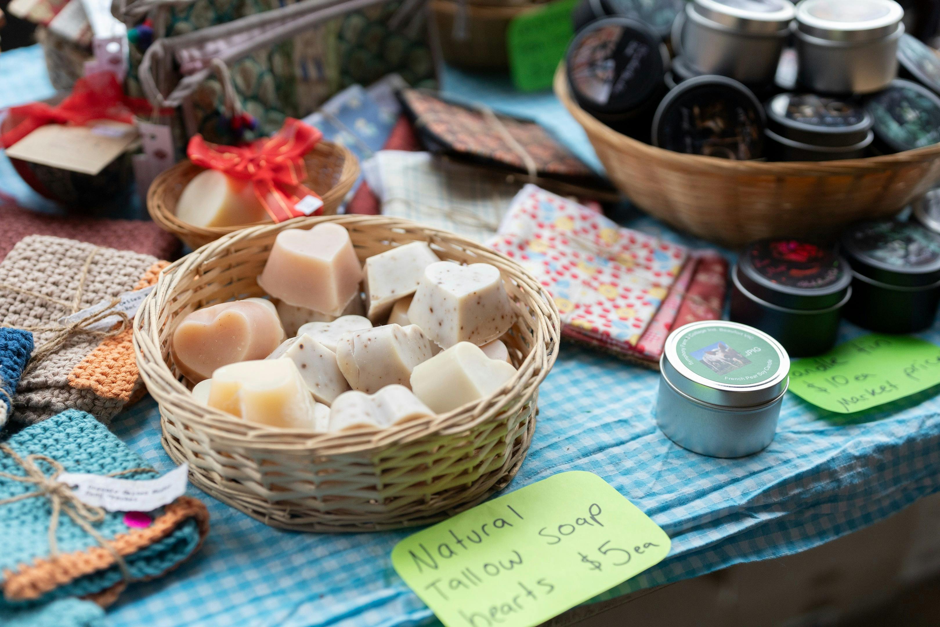 Handmade soaps
