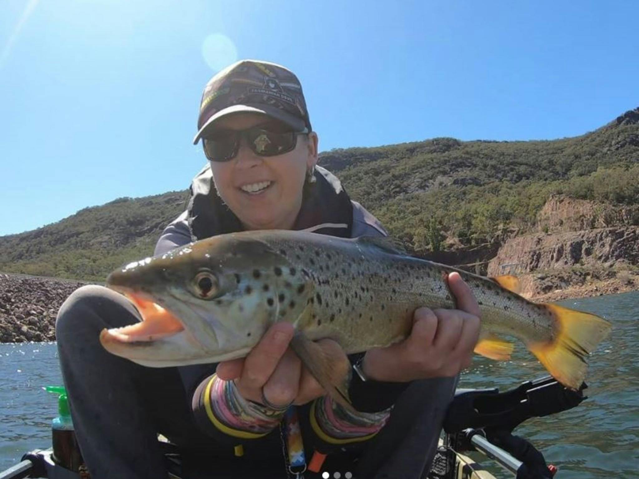 Fishing at Lake Bellfield