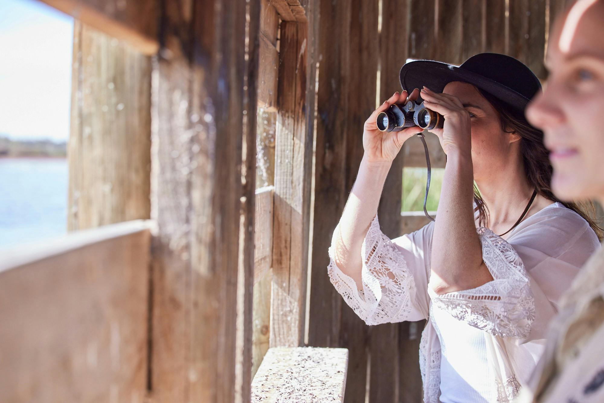 Banrock bird watching