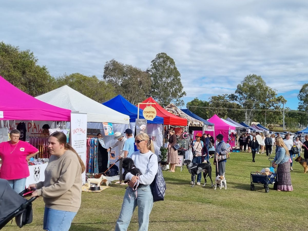Dog friendly markets Gold Coast