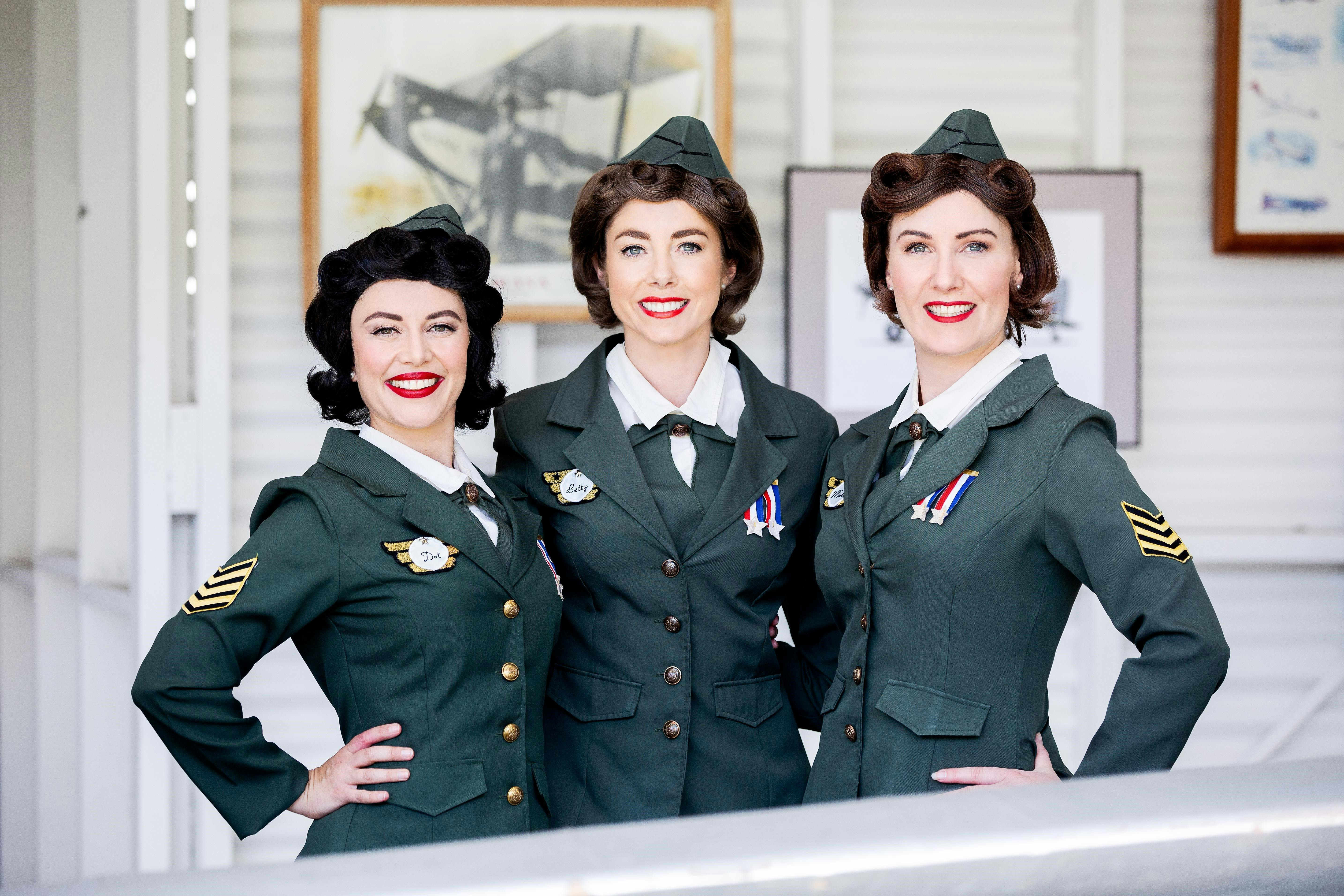 Pacific Belles at the Ballarat Airport