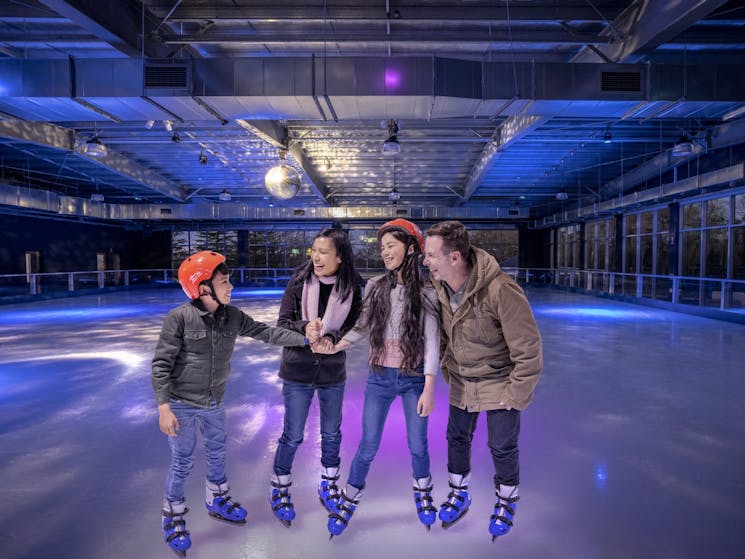 Fairmont Resort Blue Mountains ice-skating rink